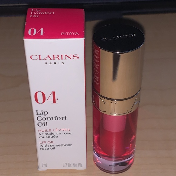 ✨Pitaya✨Clarins Paris New In Box Light Lip Comfort Oil - Picture 3 of 6
